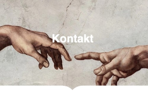 Kontakt aufnehmen.