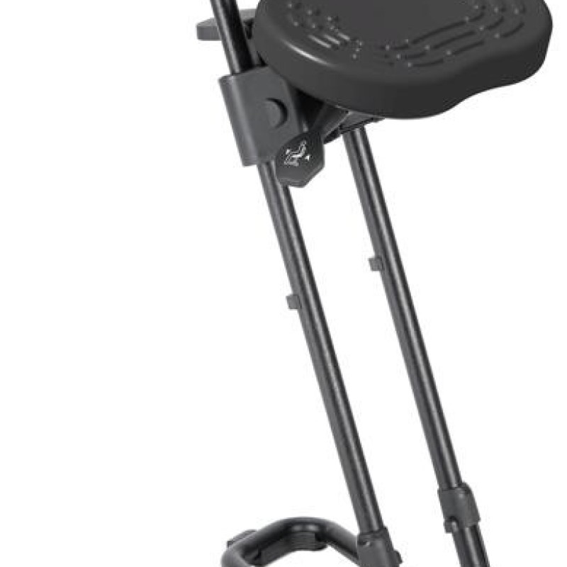 Standing aid with casters