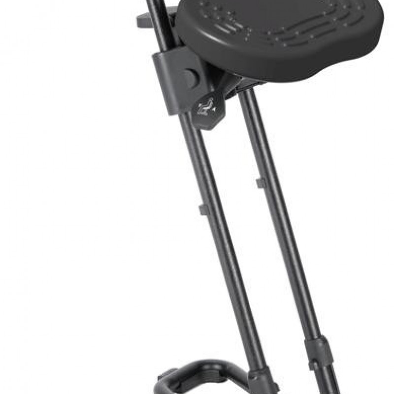 Standing aid with casters